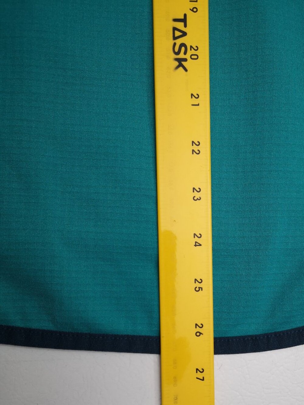 Eddie Bauer Assent Ladies Size Large Teal w/ Navy Fleece Lined Free Heat Polo - Picture 15 of 15